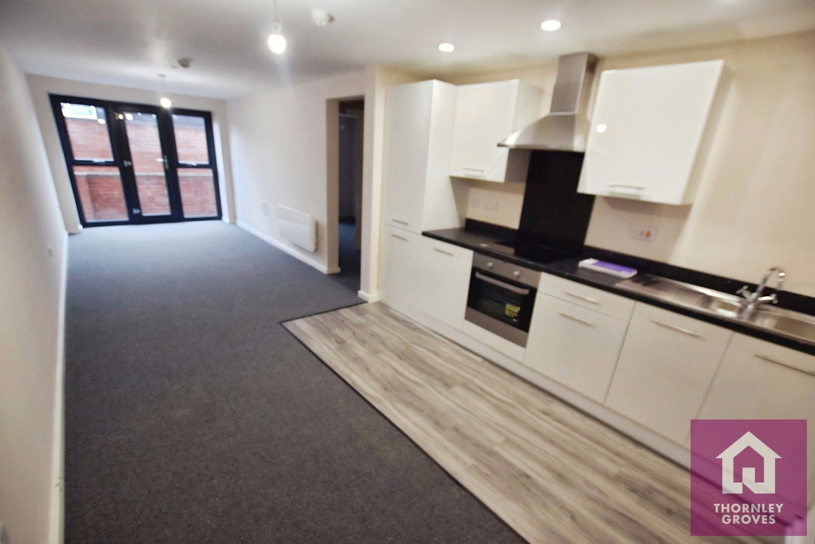 Flat John William Street in Salford