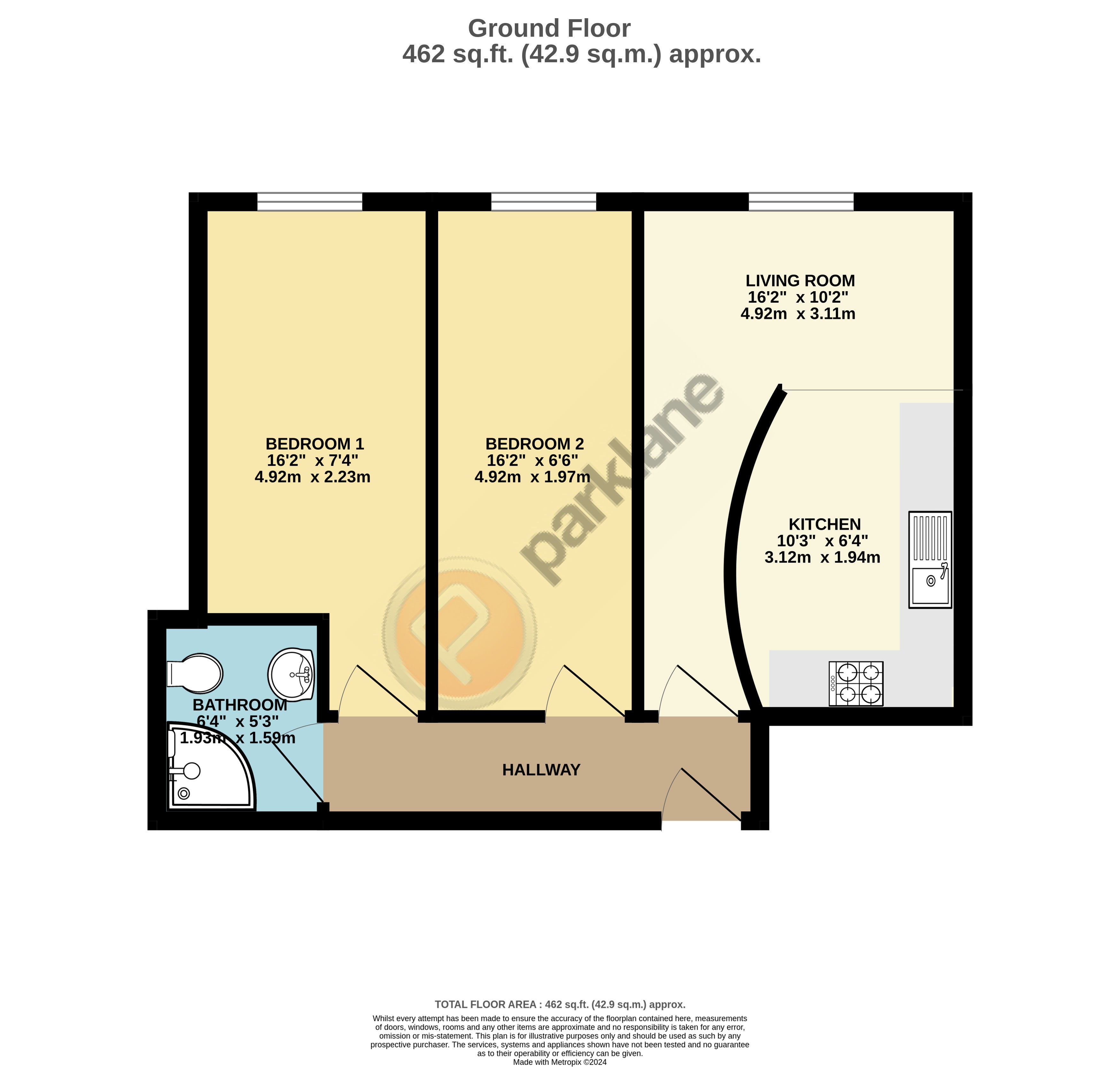Flat Endecliff Mews in Leeds