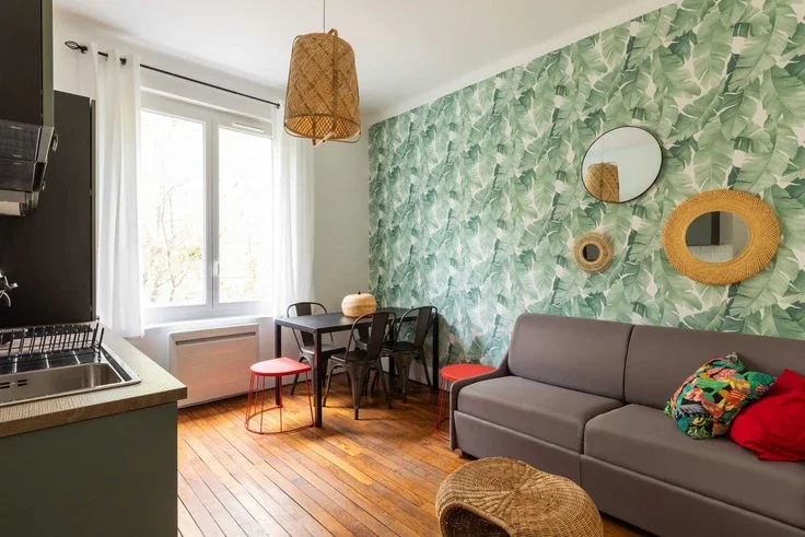 Flat Rue du Général Gouraud in Lyon