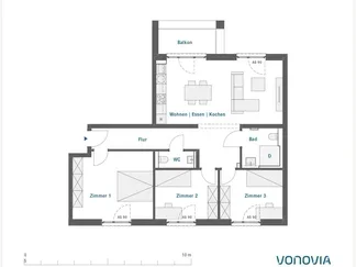Wohnung Eltingstraße in Essen