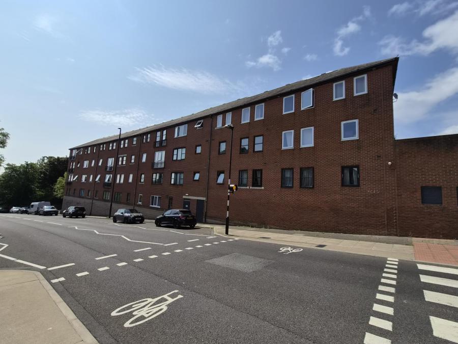 Flat Borough Road in North Tyneside