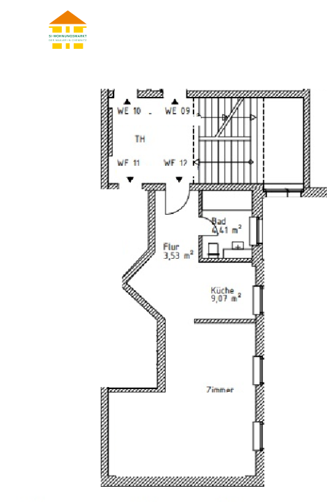 Wohnung Frankenberger Straße in Chemnitz