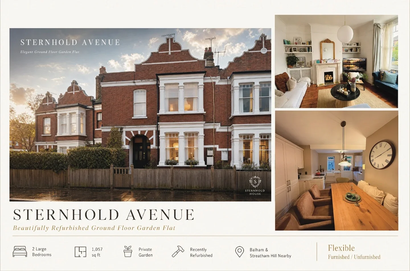 Flat Sternhold Avenue in Greater London