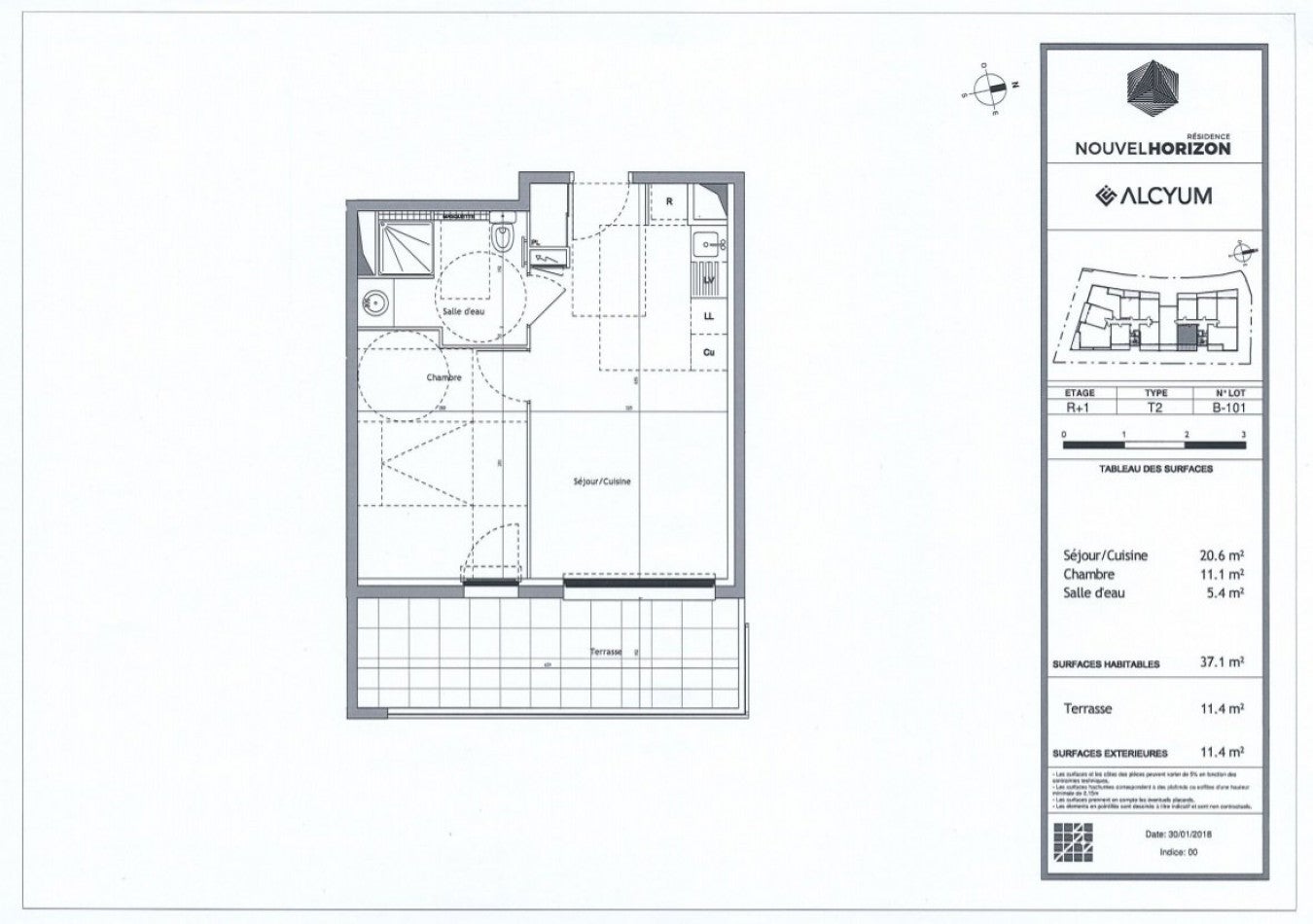 Appartement Chemin des Mendrous à Castelnau-le-Lez