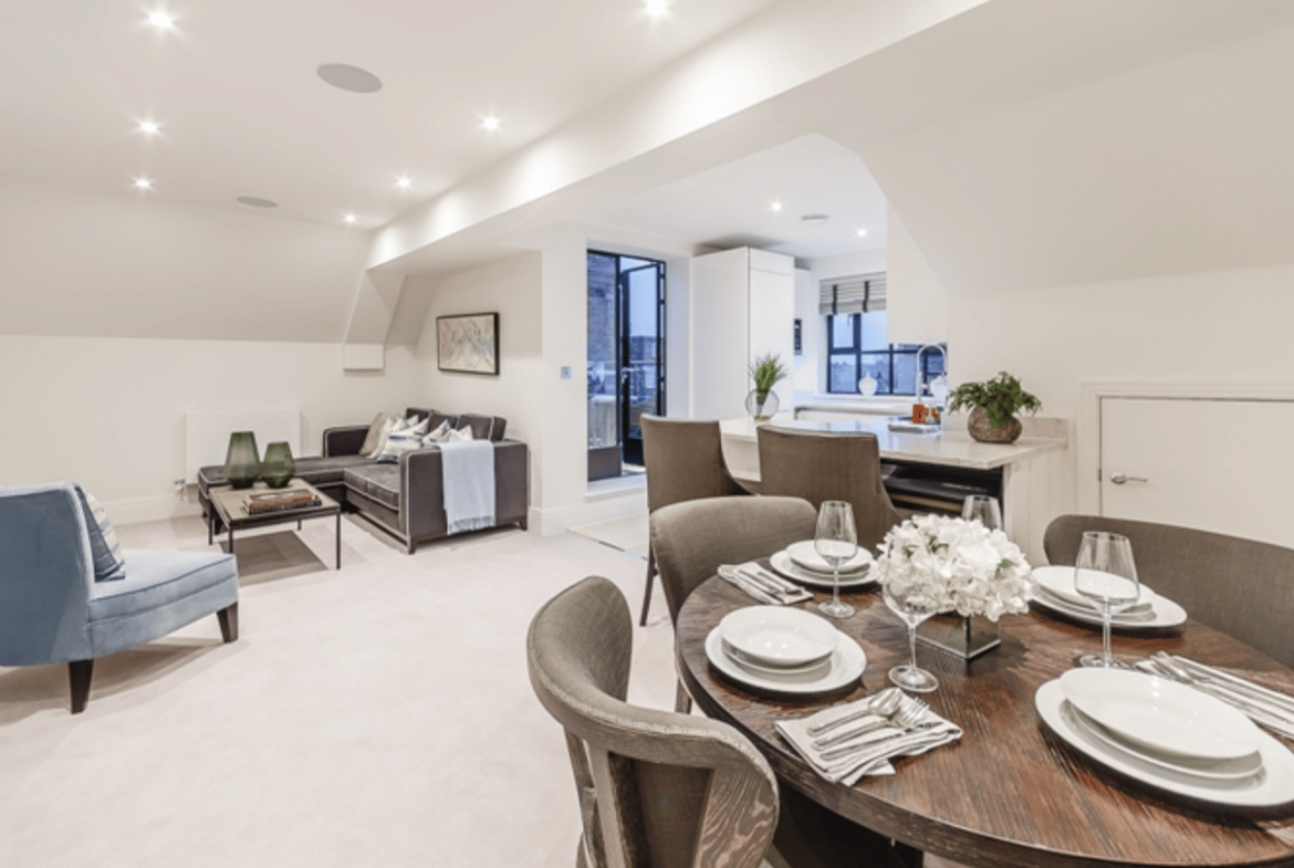 Flat Rainville Road in London