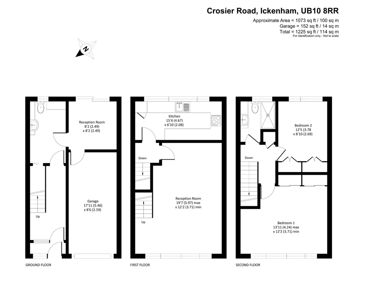 House Crosier Road in Greater London