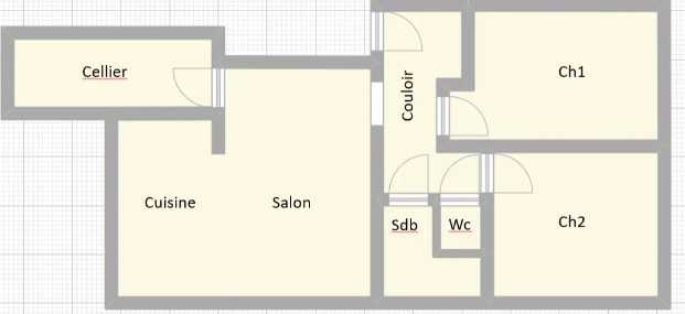 Flat Rue des Fuchsias in Pessac