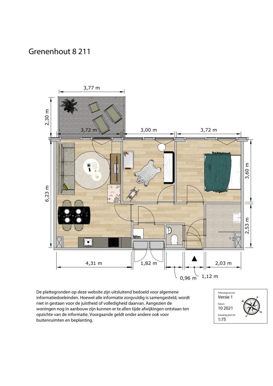 Flat Grenenhout in Eindhoven