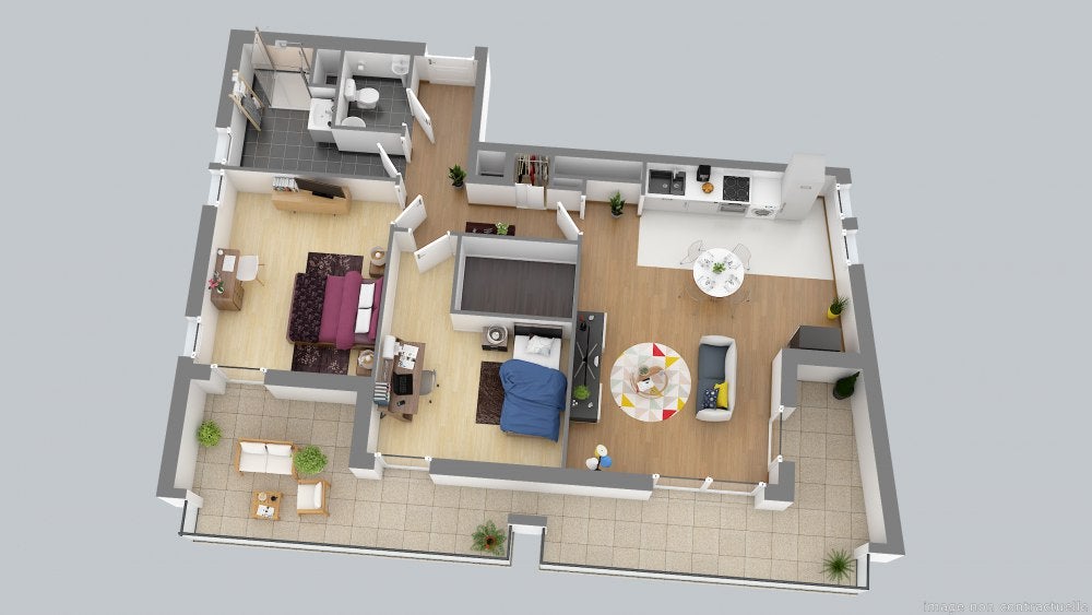Flat Boulevard Roger Salengro in Mantes-la-Ville