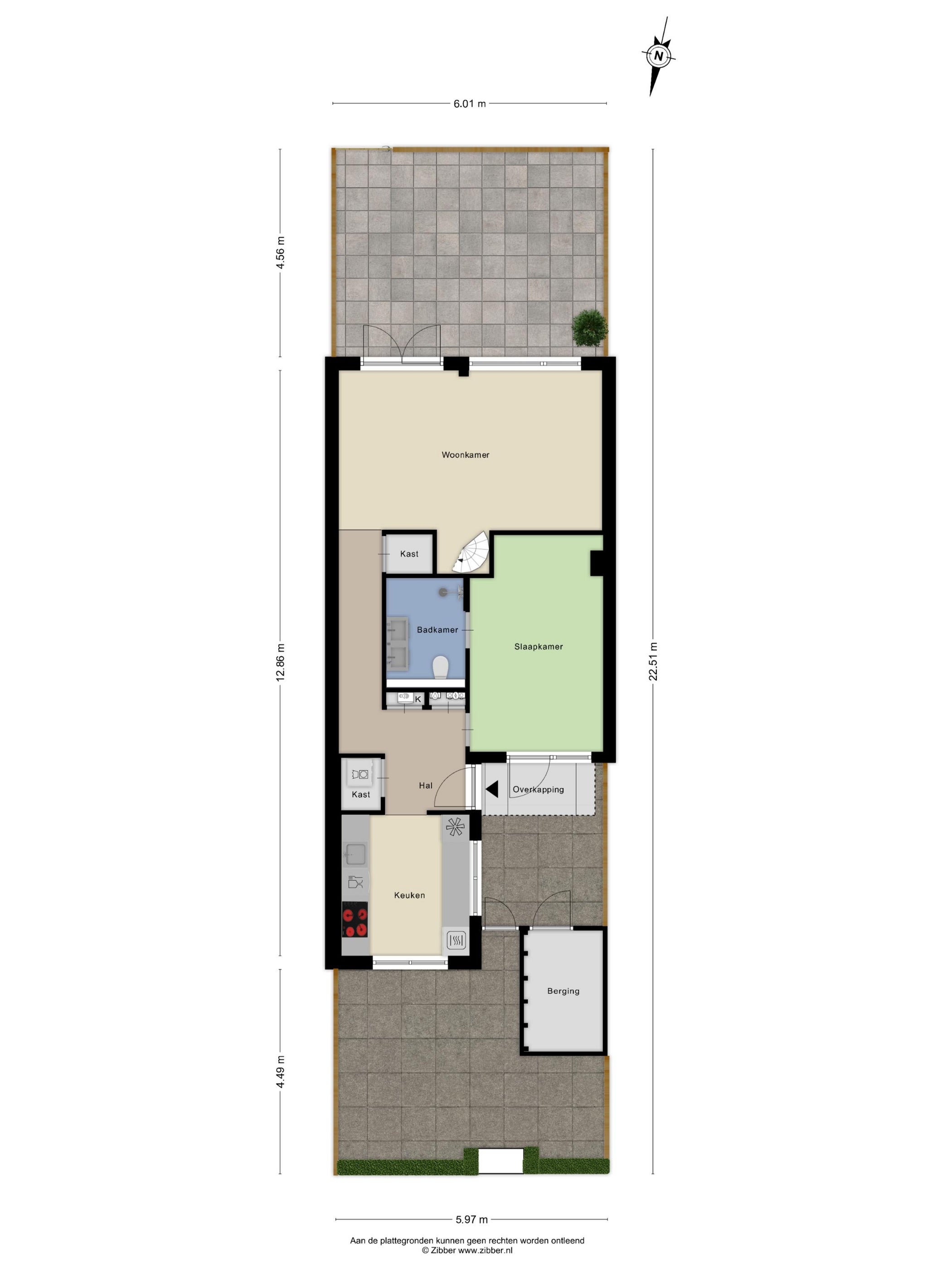 Tussenwoning te koop: De Klenckestraat 34, Almere