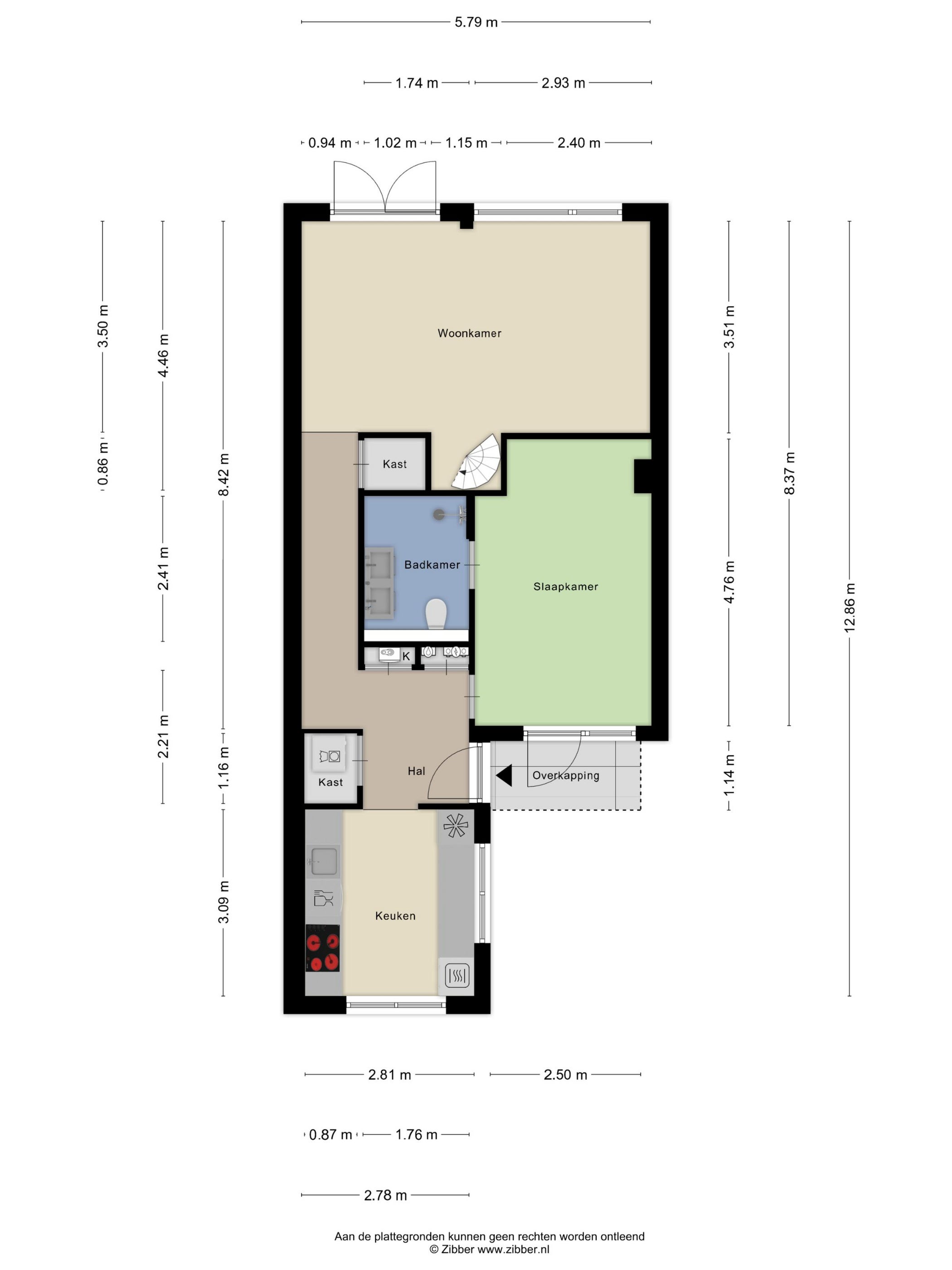 Tussenwoning te koop: De Klenckestraat 34, Almere