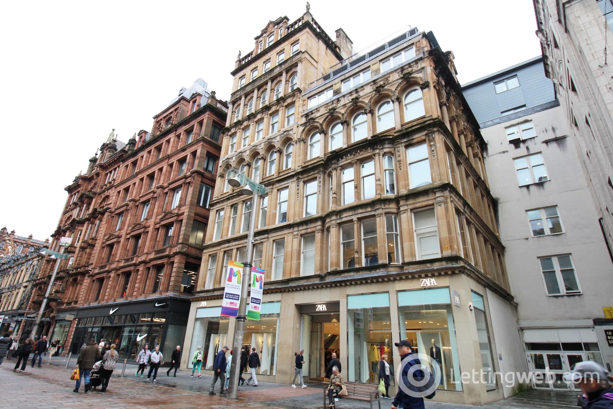 Flat Buchanan Street in Glasgow
