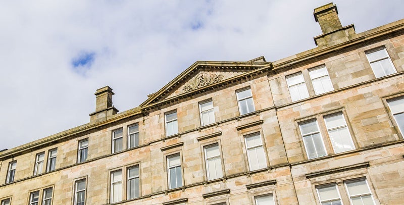 Flat Clyde Street in Glasgow