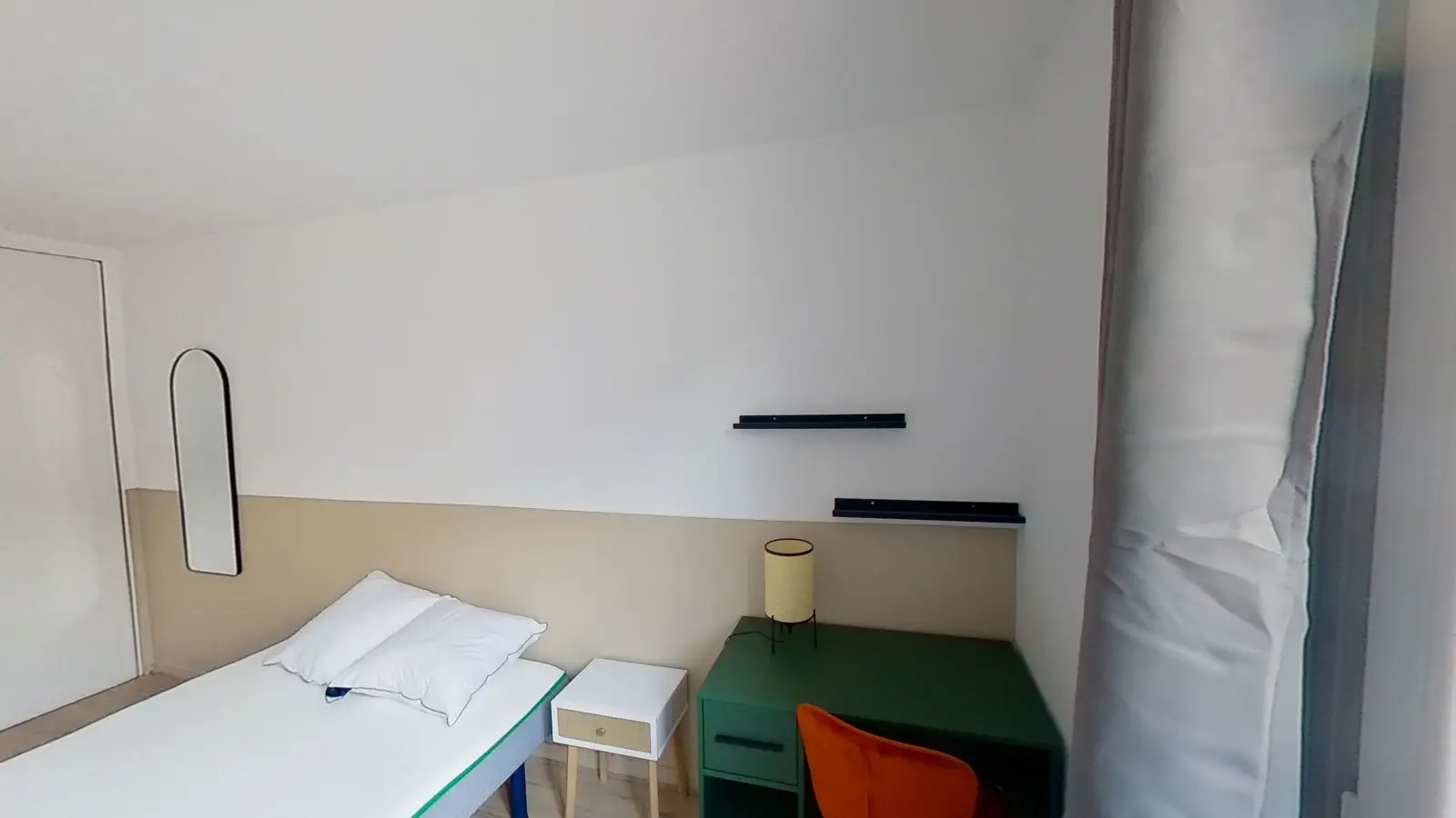 Chambre Place Jean Grandel à Gennevilliers