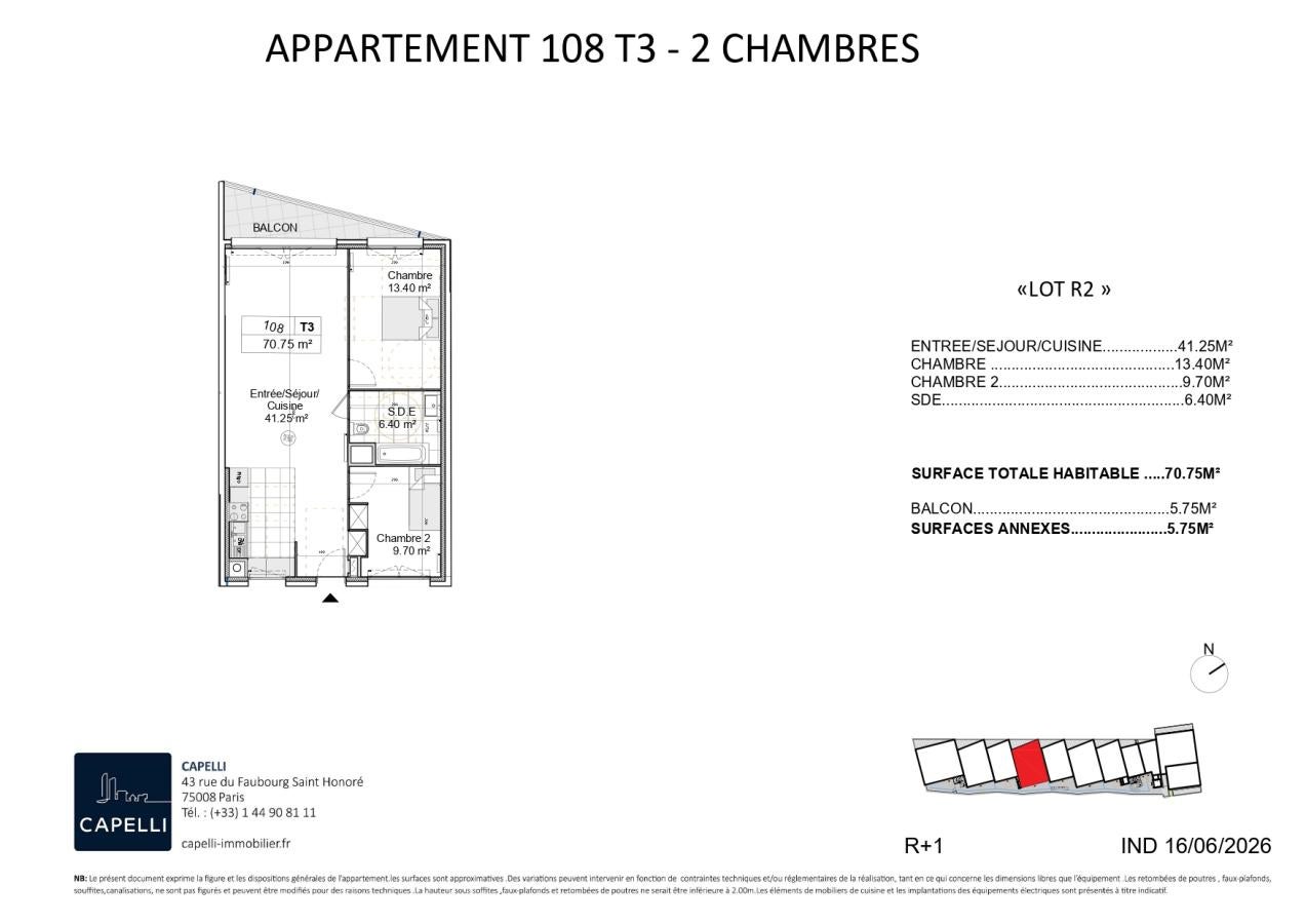 Appartement Rue du Professeur Christian Cabrol à Lagny-sur-Marne