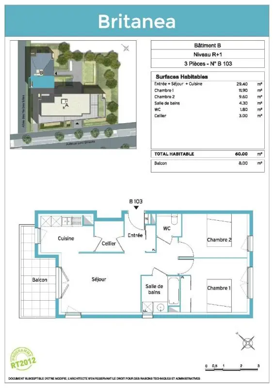Appartement Avenue Claude Lévi-Strauss à Brétigny-sur-Orge