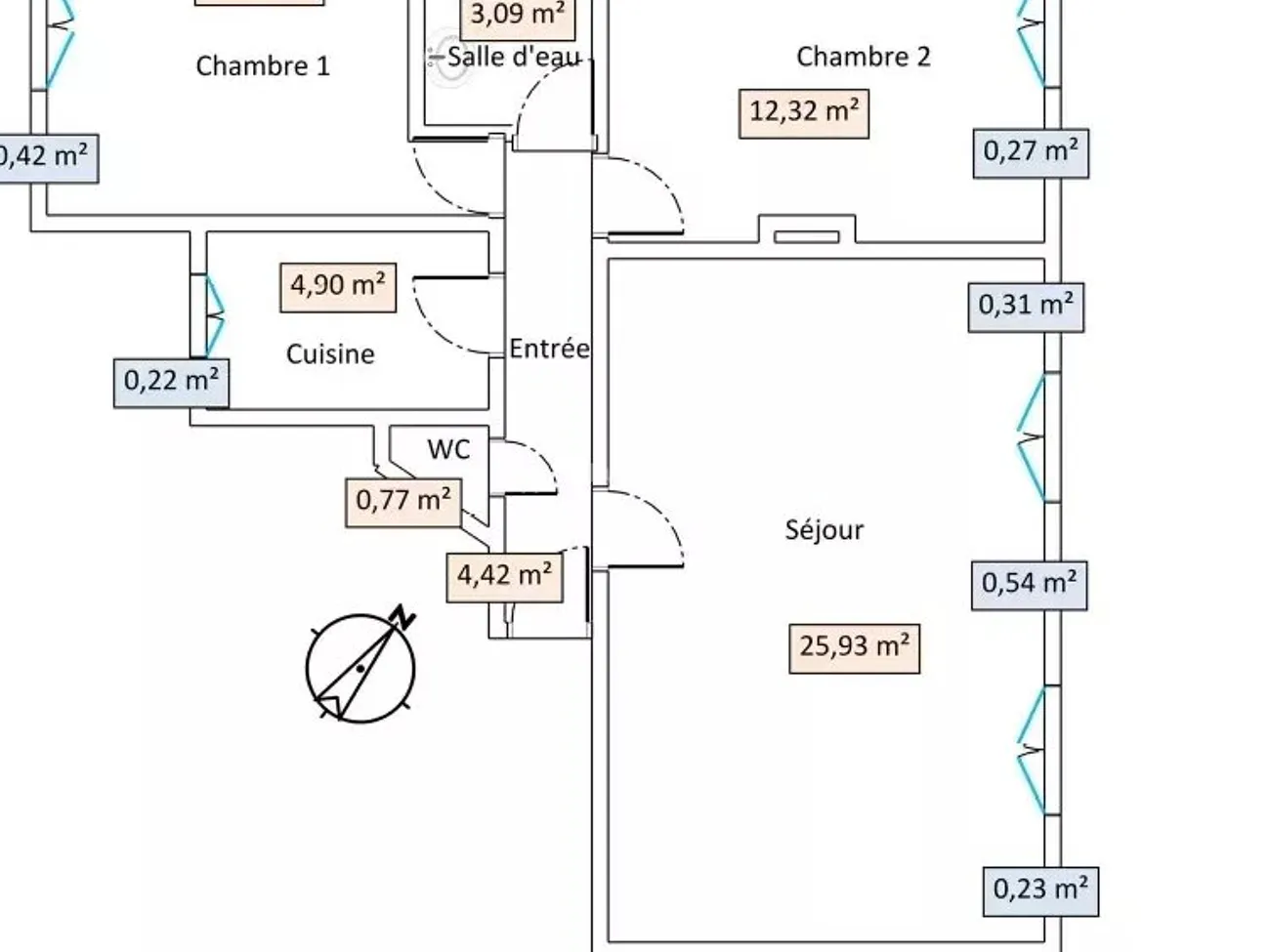 Flat Rue Waldeck Rousseau in Asnières-sur-Seine