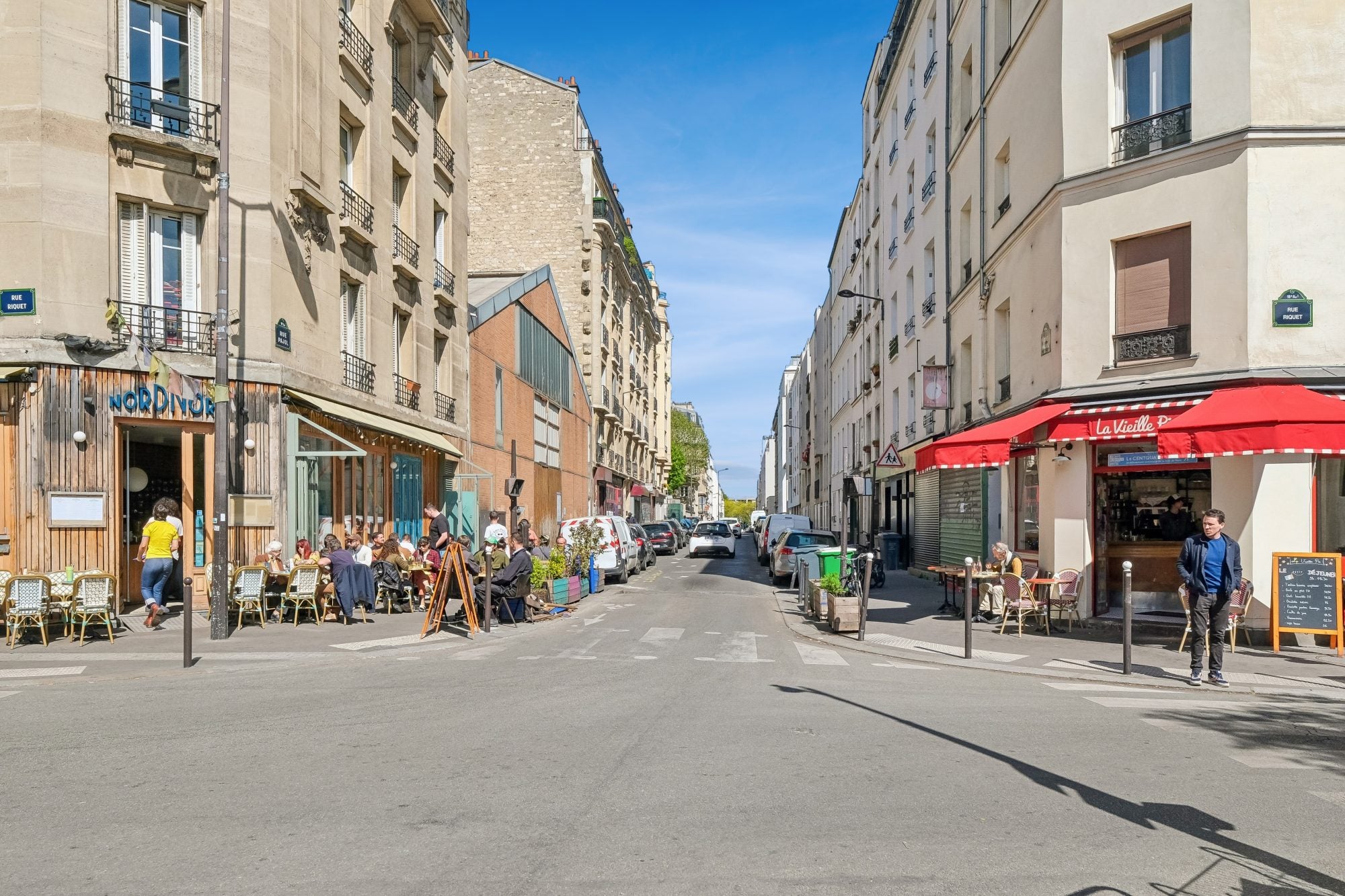 Appartement Rue Riquet à Paris