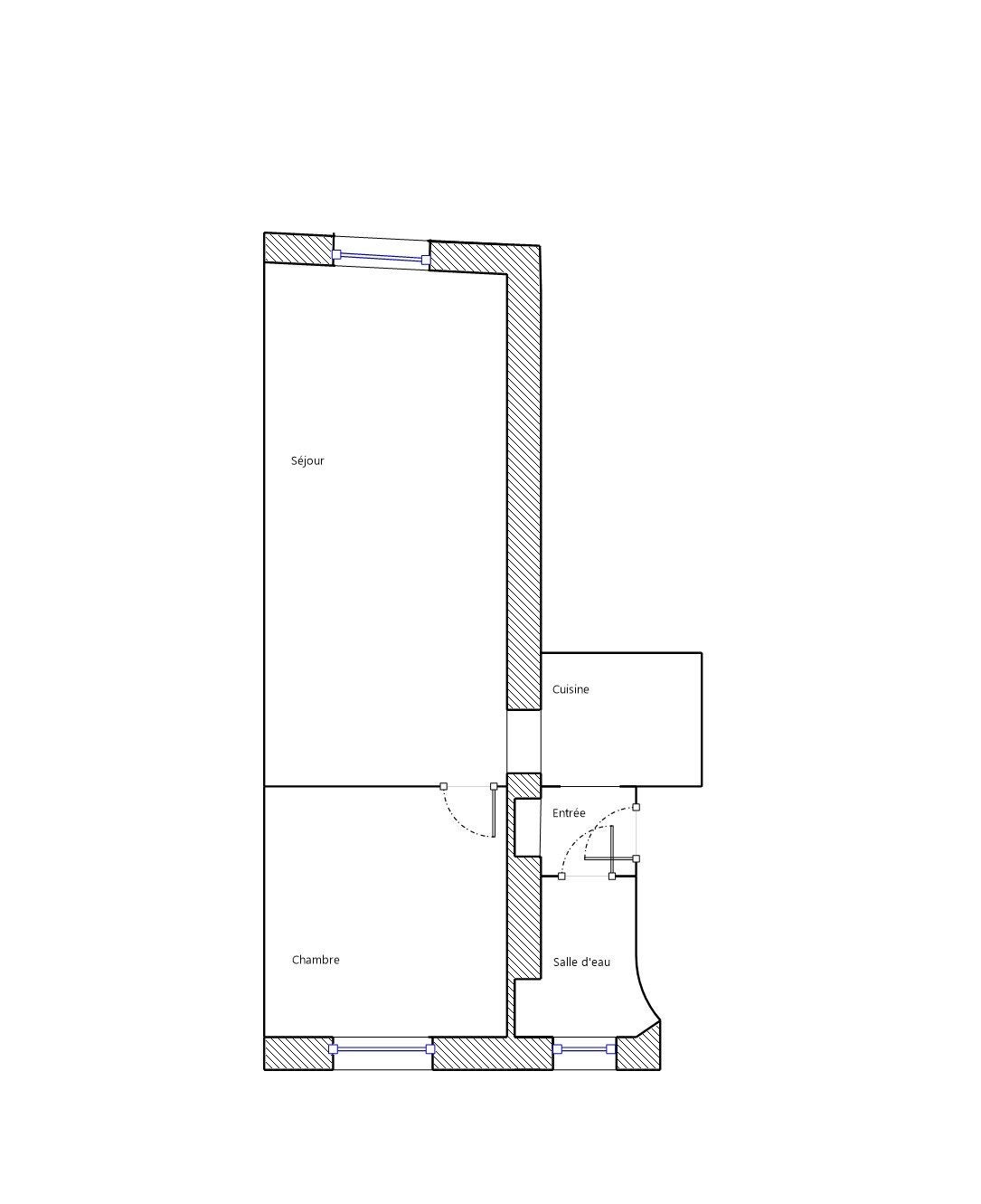 Appartement Rue Riquet à Paris