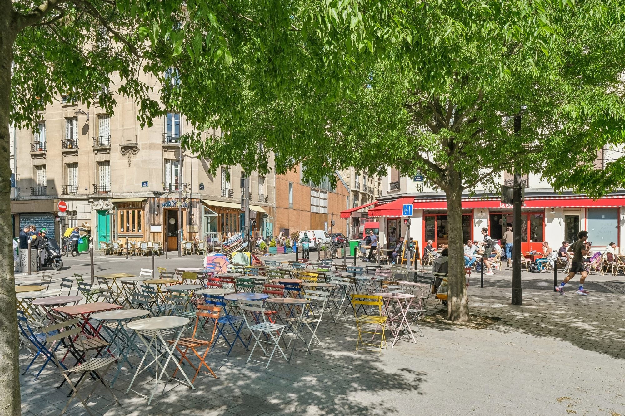 Flat Rue Riquet in Paris