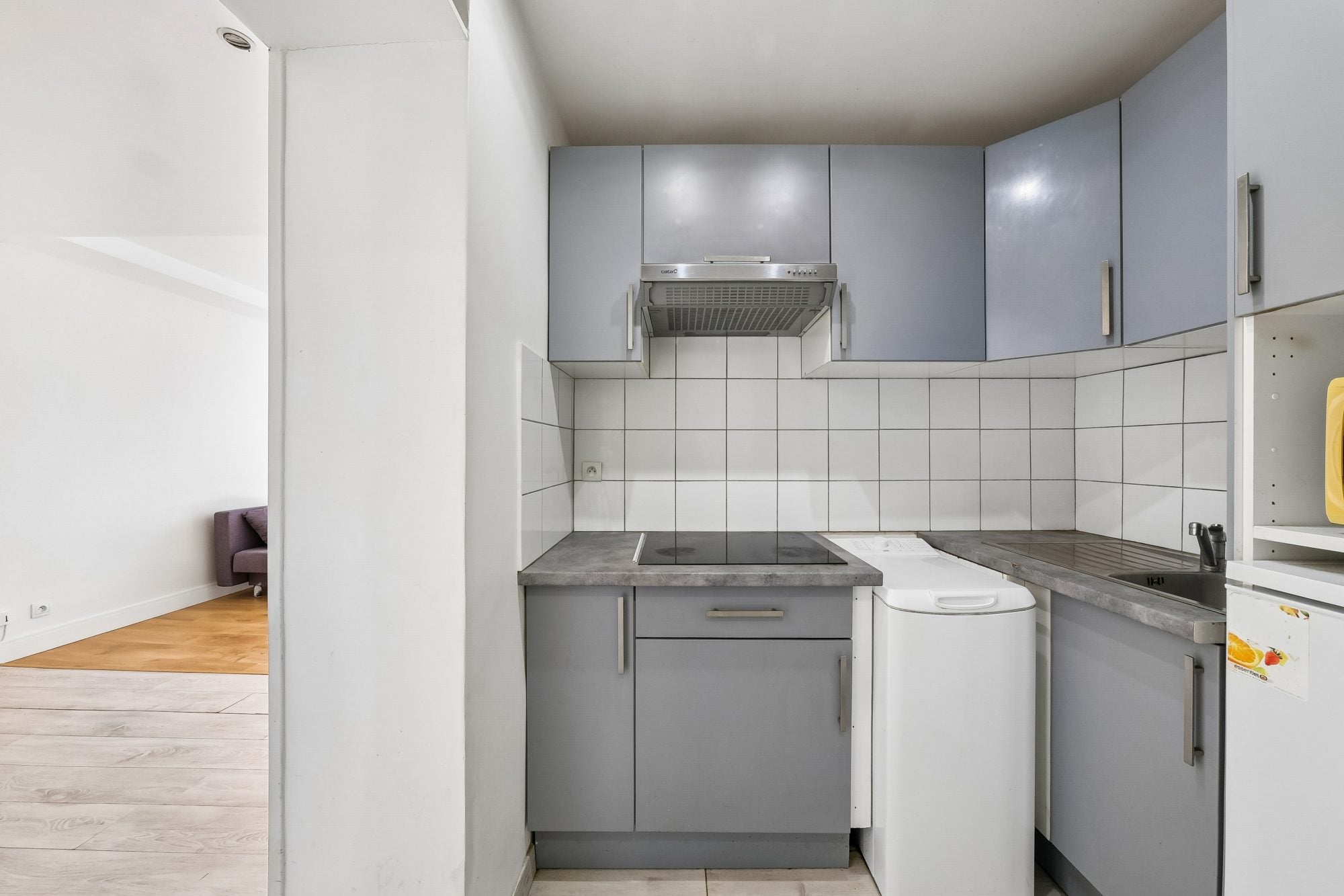 Flat Rue Riquet in Paris