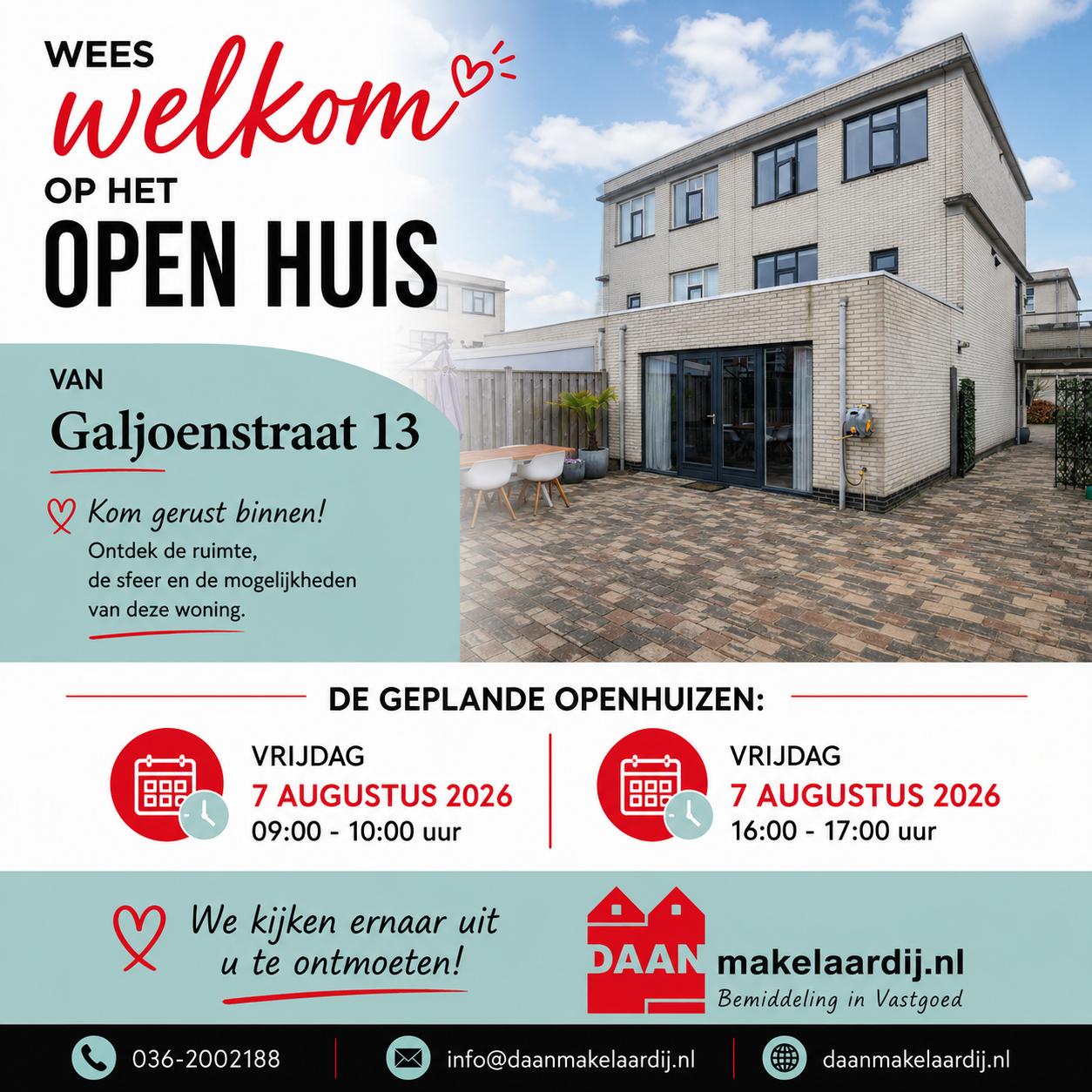 Huis Galjoenstraat 13 in Almere