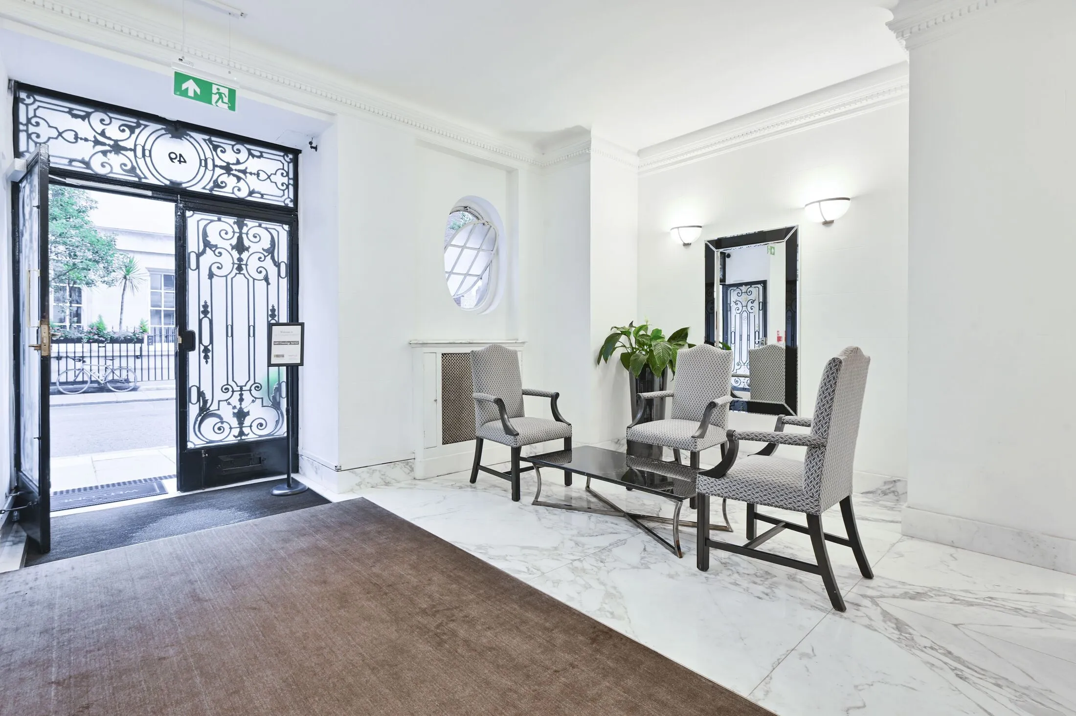 Flat Hallam Street in City of Westminster