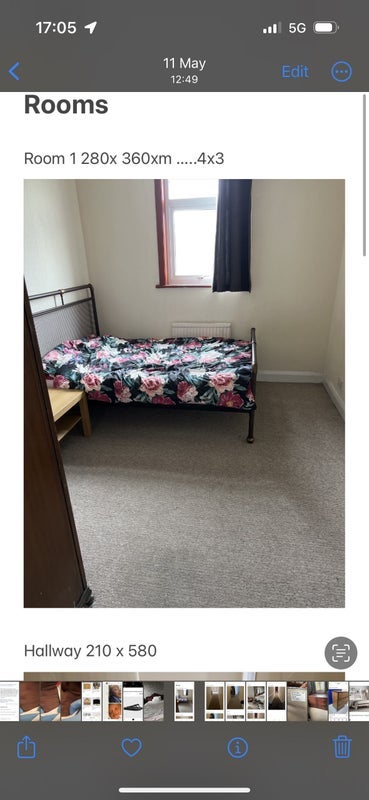 Room Brooks Avenue in Greater London