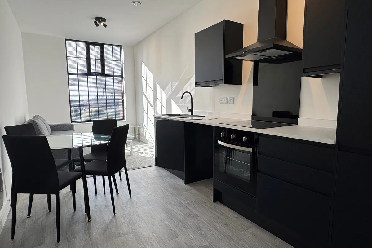 Flat Huxley Close in Derby