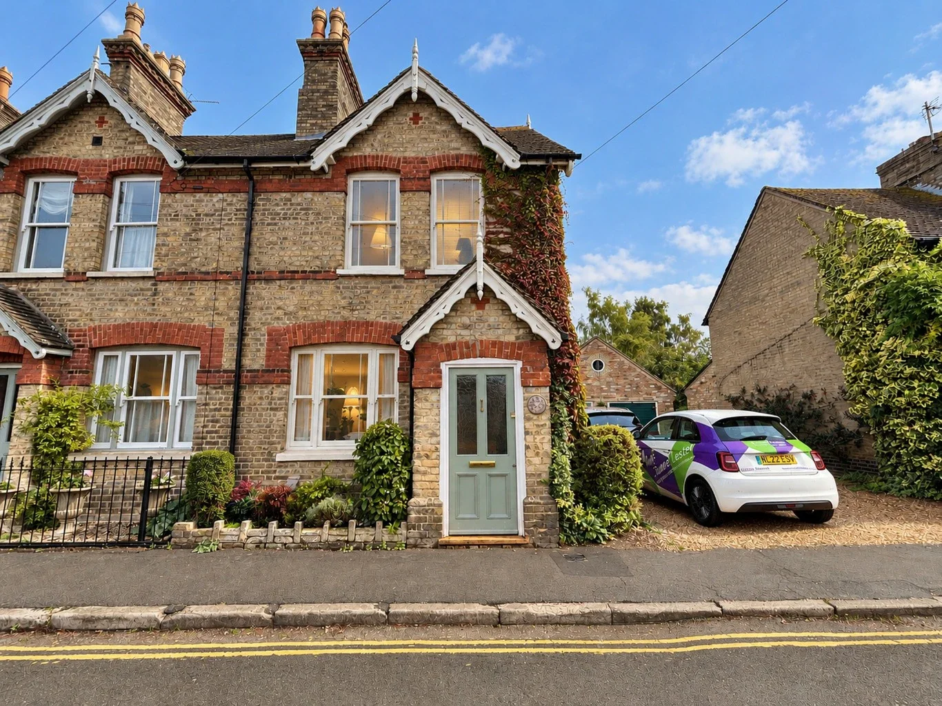 House Mill Street in Huntingdonshire