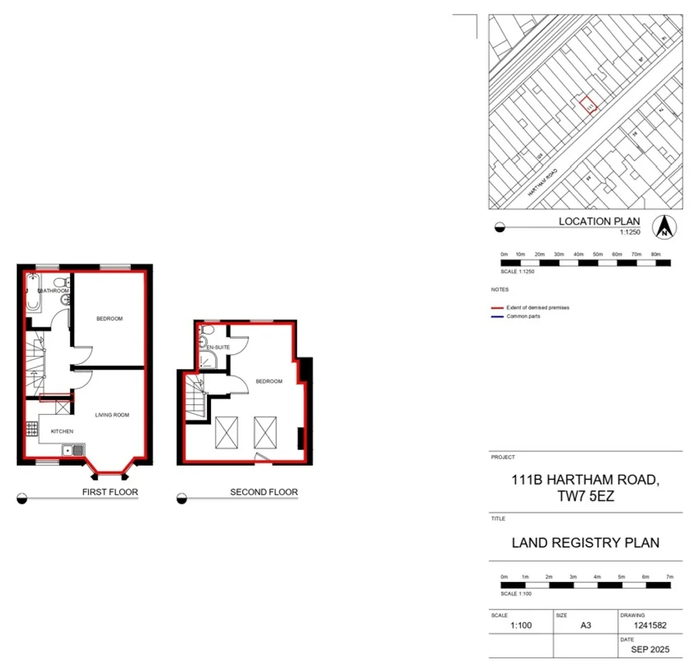 Flat Hartham Road in London