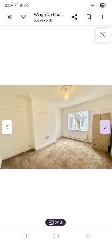Room Wingrove Road in Newcastle upon Tyne