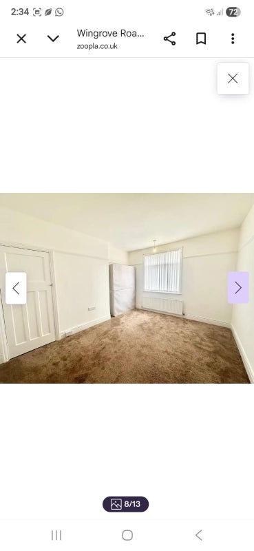 Room Wingrove Road in Newcastle upon Tyne