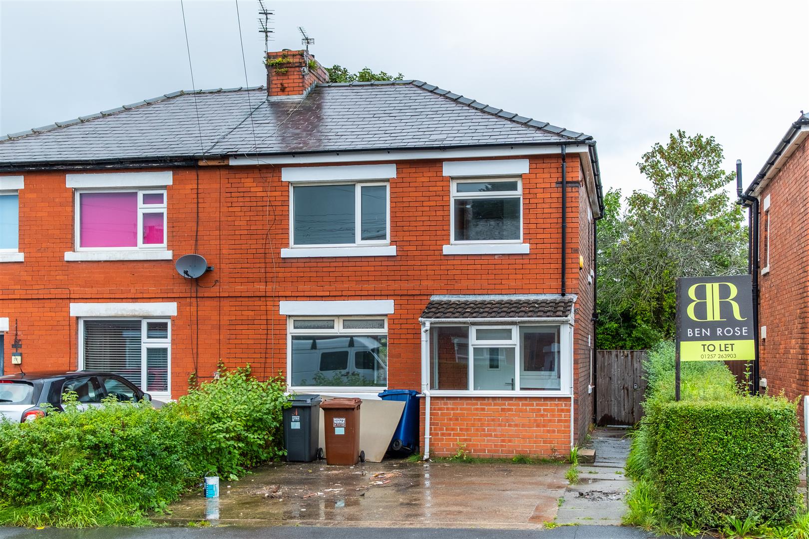 House Collins Road in Preston