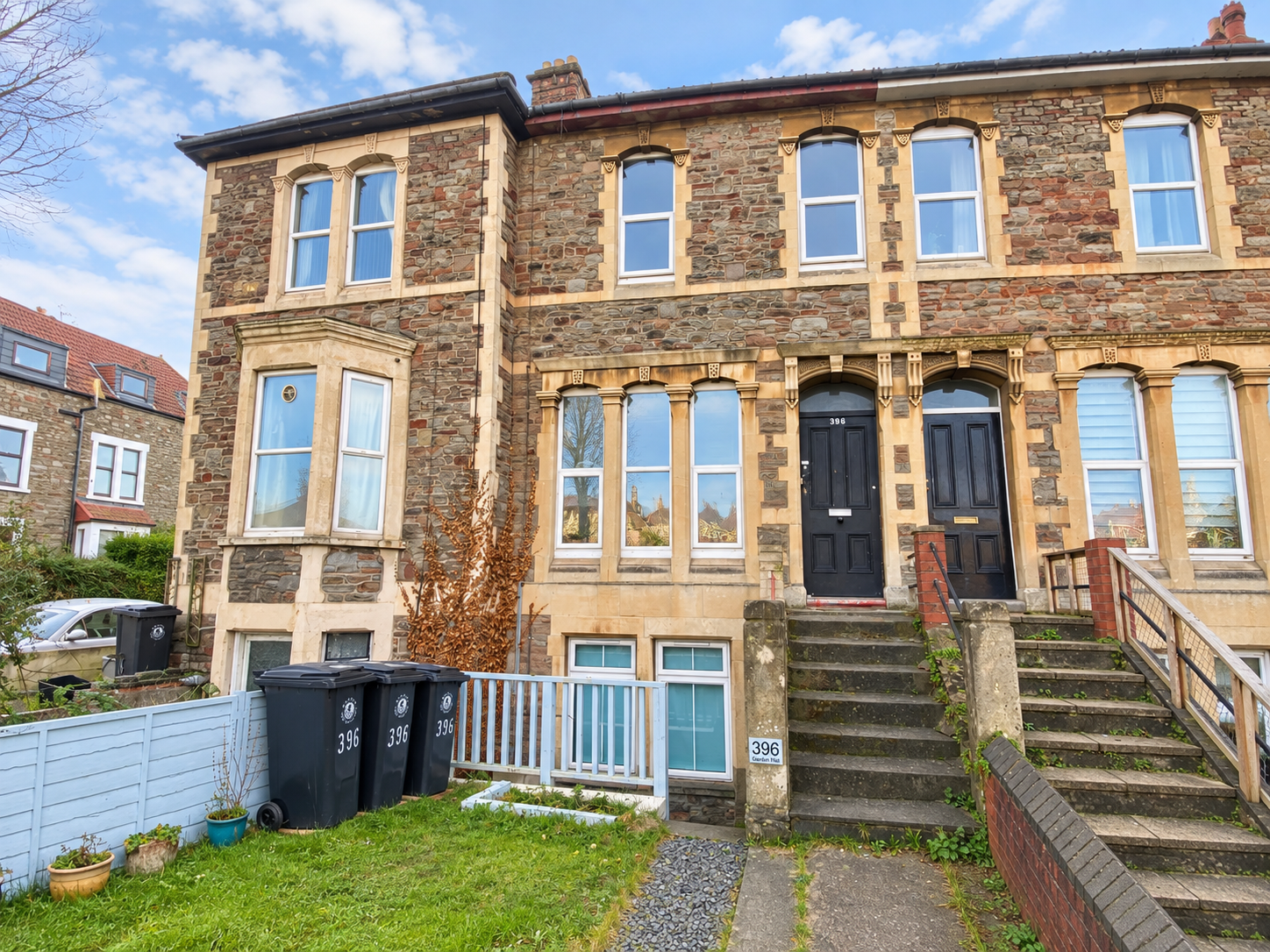 Flat Fishponds Road in Bristol