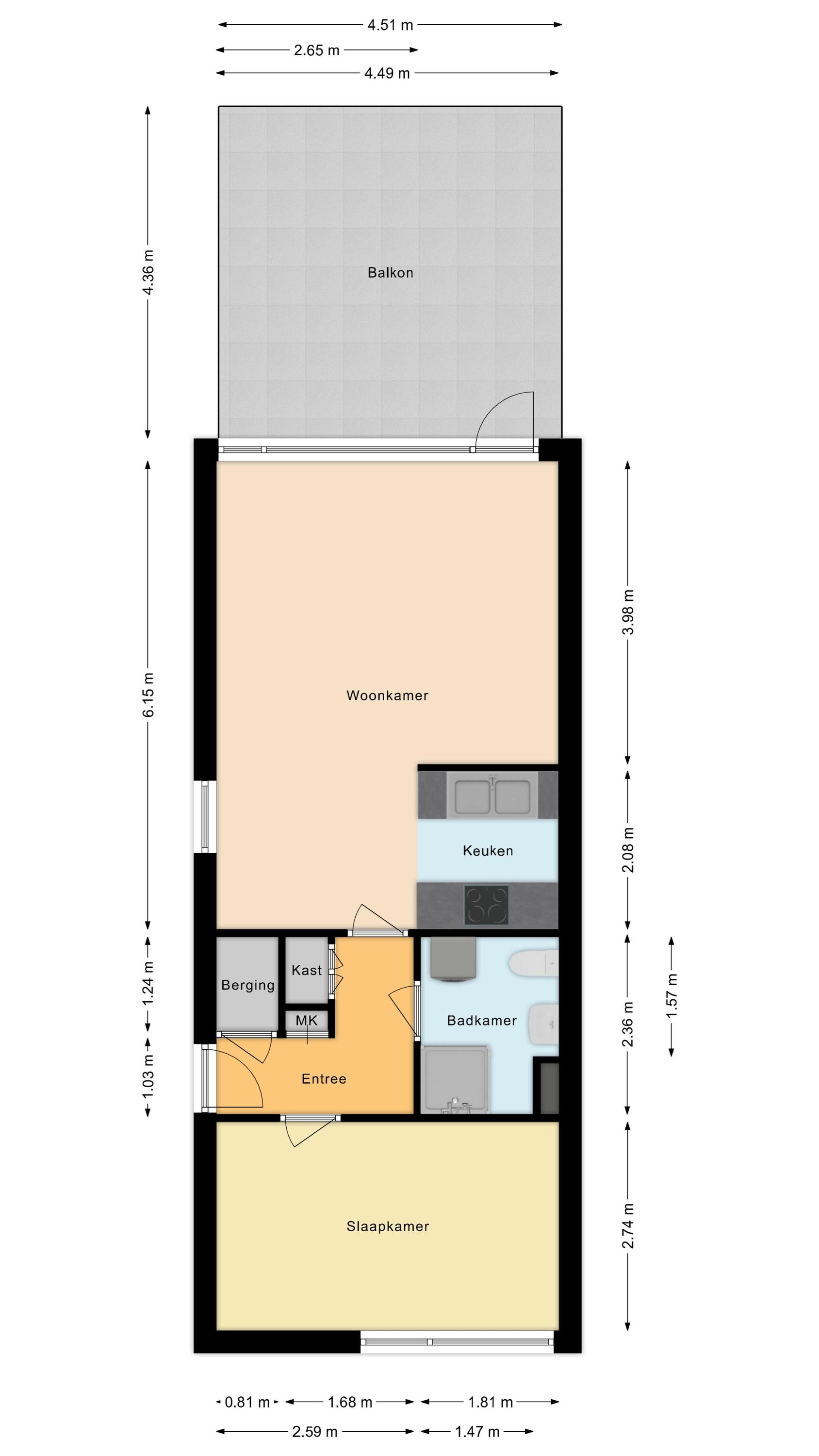 Appartement te koop: Franciscusberg 74, Bergen Op Zoom