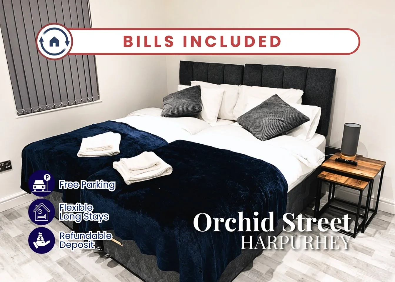 Flat Orchid Street in Manchester