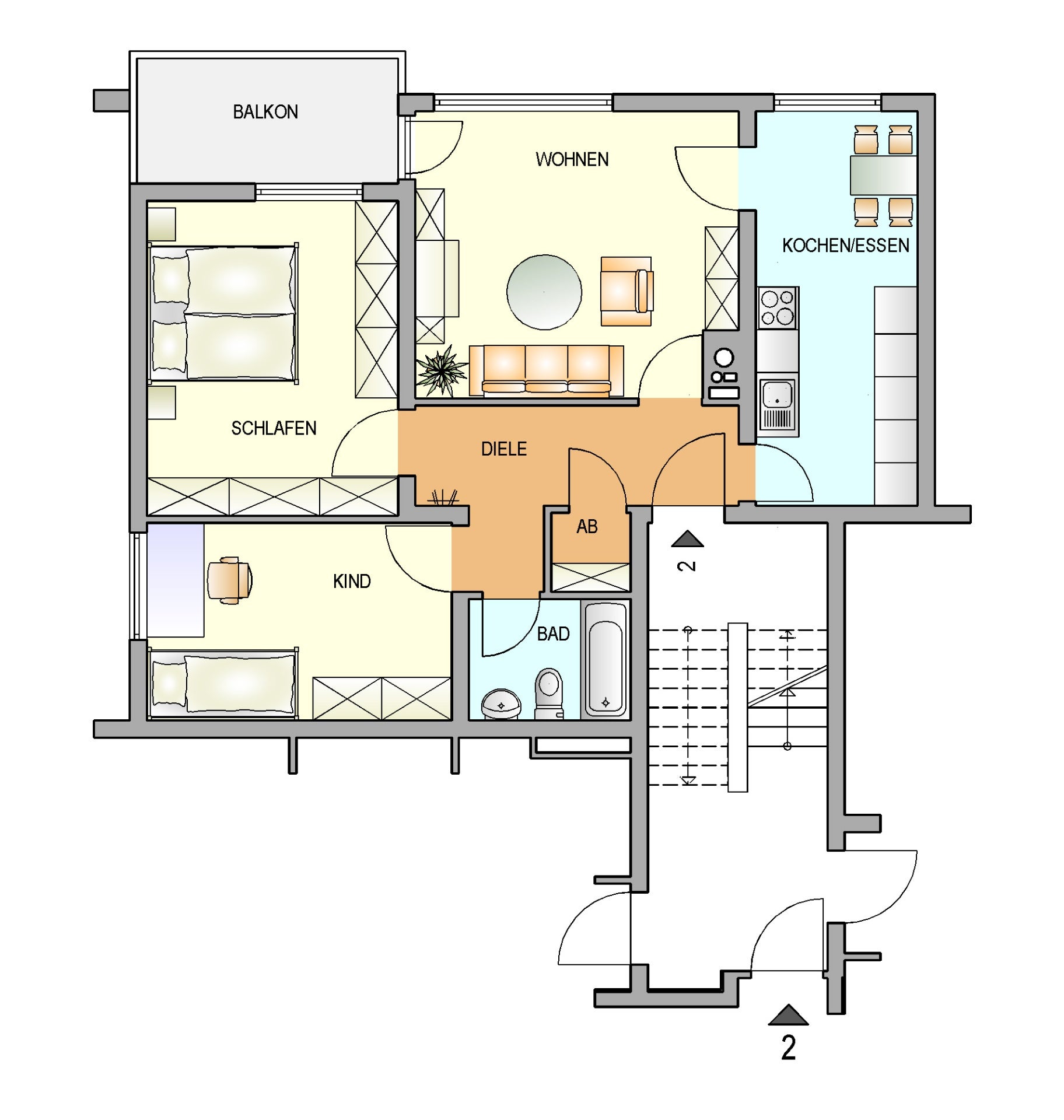 Wohnung Hasenberger Weg in Remscheid