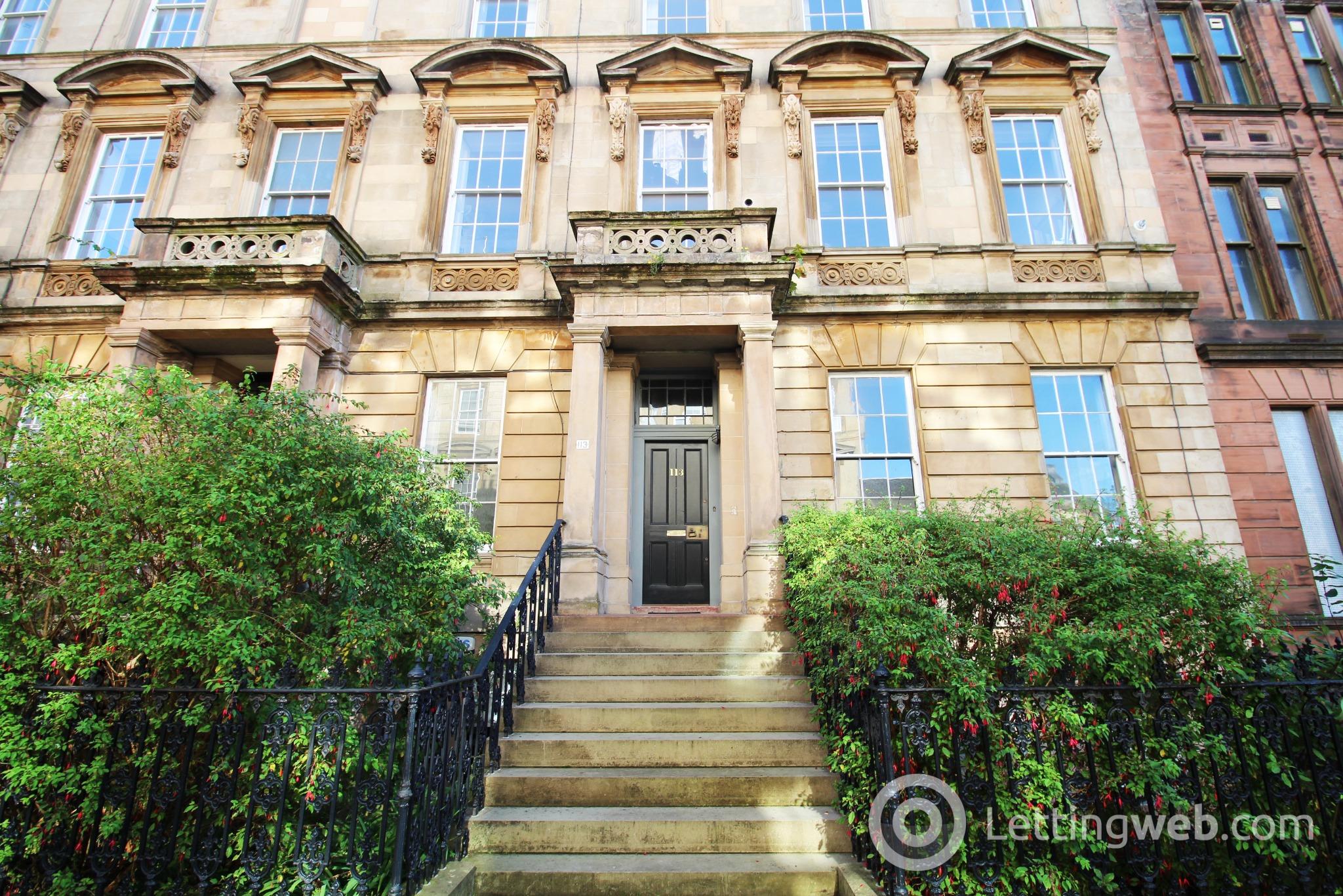 Flat Hill Street in Glasgow