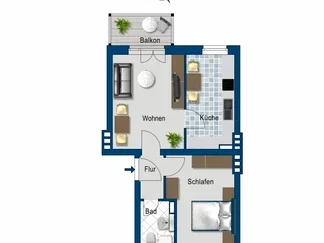 Wohnung Kanonenbahn in Magdeburg
