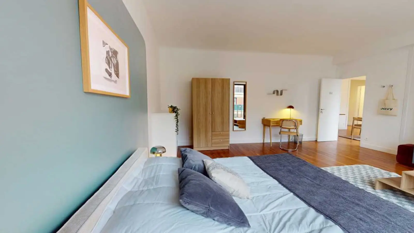 Chambre Avenue Montaigne à Paris