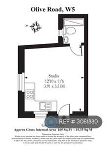 Flat Olive Road in Greater London