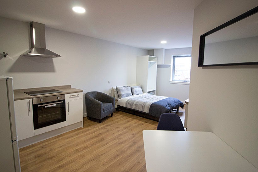 Flat Clare Street in Nottingham