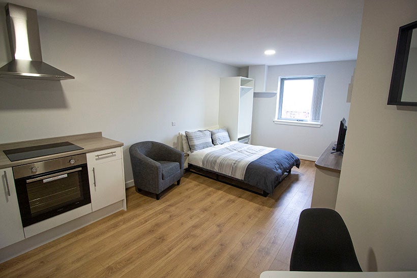 Flat Clare Street in Nottingham