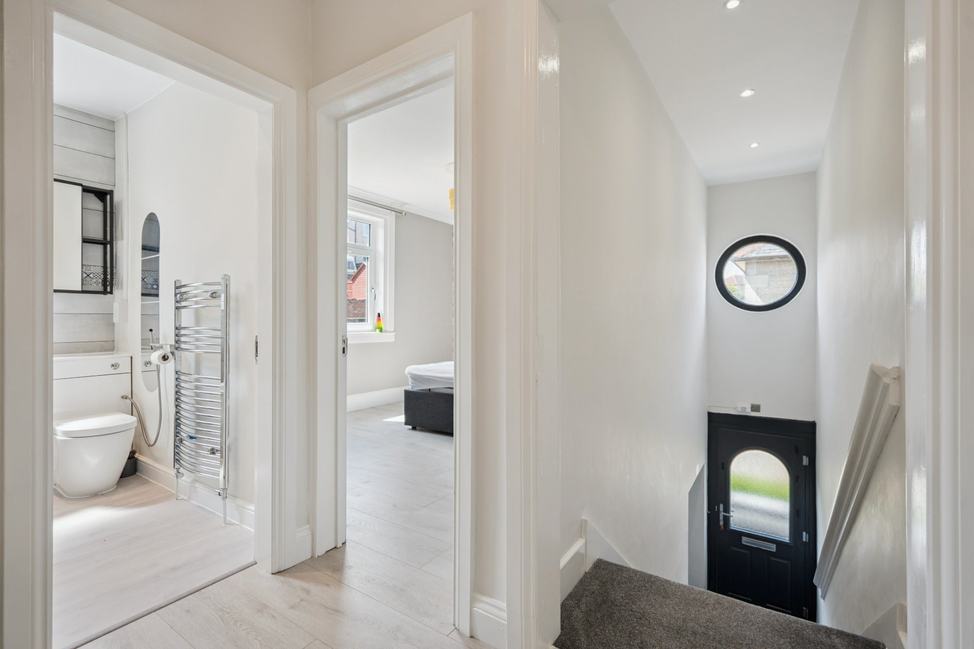 Flat Woodburn Road in Falkirk