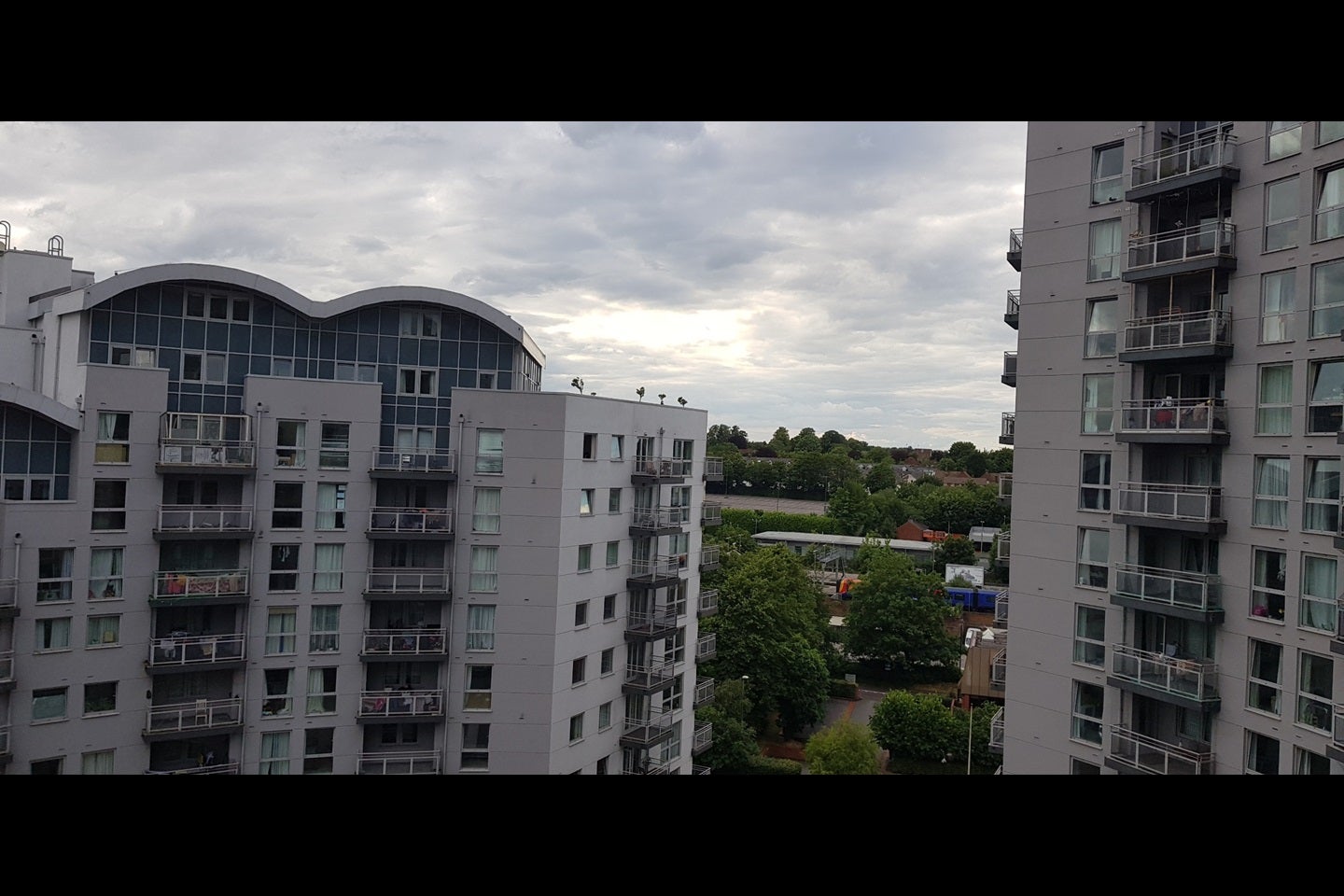 Flat Churchill Way in Basingstoke and Deane