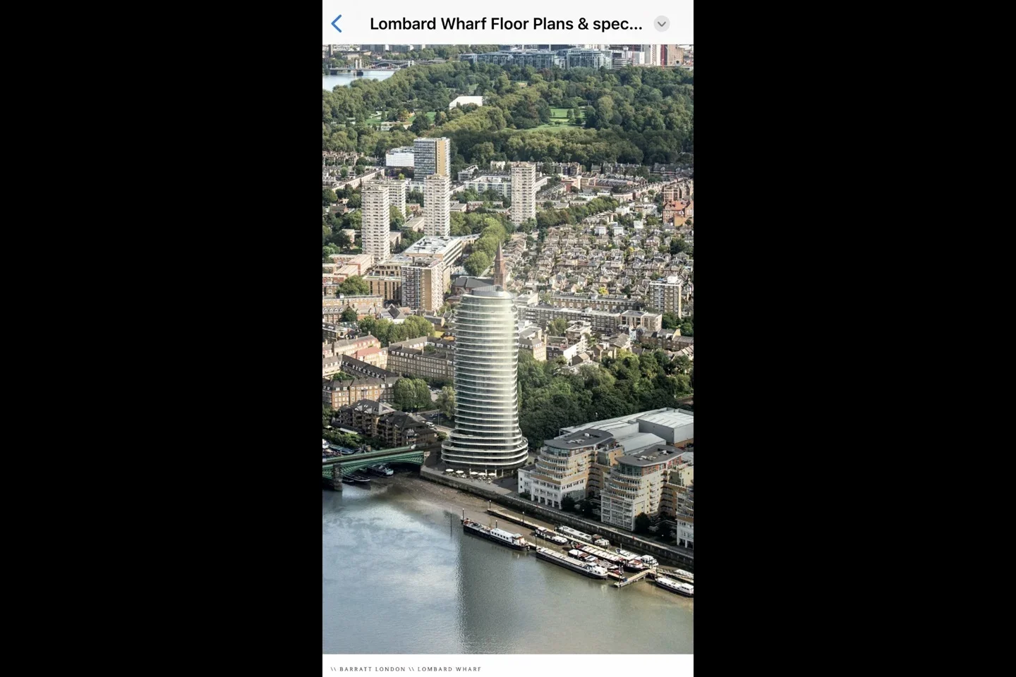 Flat Lombard Road in Greater London