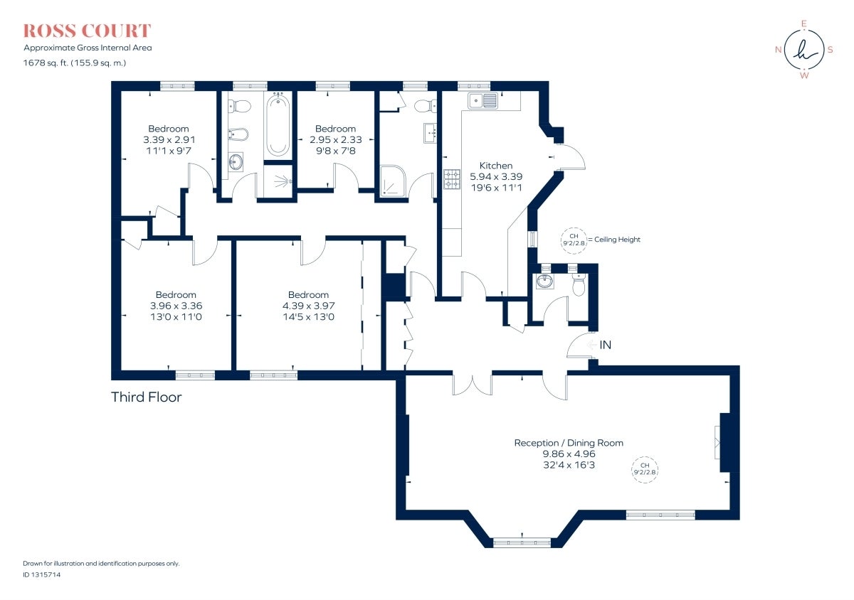 Flat Putney Hill in Greater London
