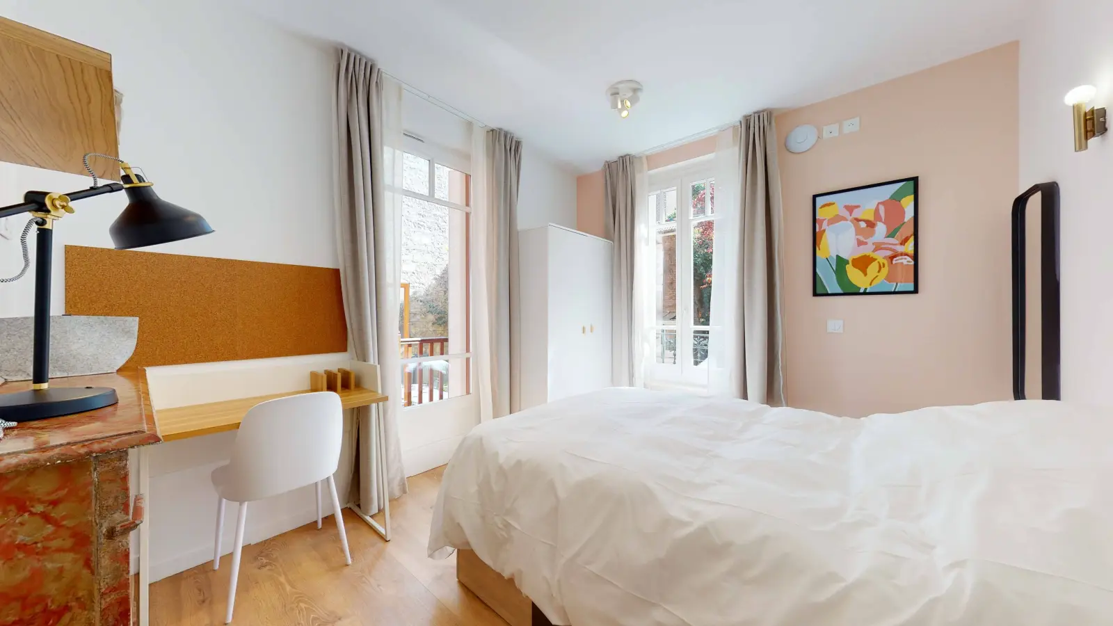 Chambre Rue du Clos des Ermites à Suresnes