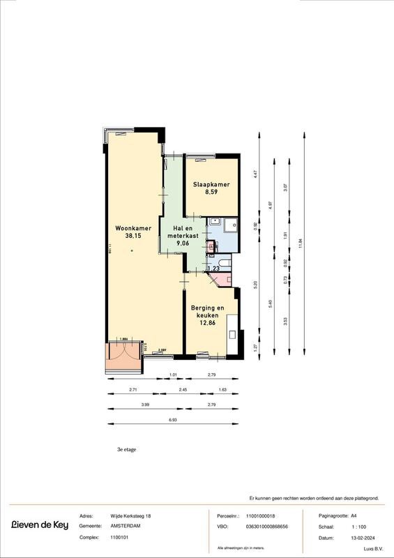 Appartement Wijde Kerksteeg 4